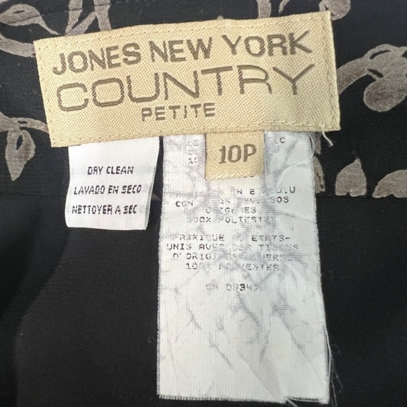 Jones New York True Wrap Vintage 90s Y2K Retro Floral Grunge Maxi Skirt Size 10P - Picture 2 of 11